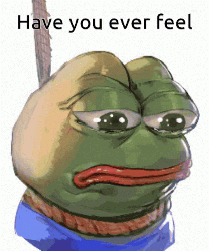 Pepe The Frog Sad GIF - Pepe The Frog Sad Sad Face GIFs