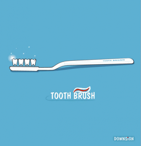 Downsign Tooth Brush GIF - Downsign Tooth Brush Tooth GIFs