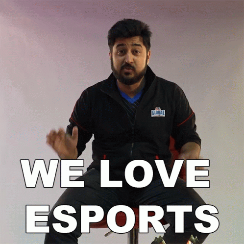 We Love Esports Rushi GIF - We Love Esports Rushi Rushindra Sinha GIFs