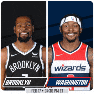 Brooklyn Nets Vs. Washington Wizards Pre Game GIF - Nba Basketball Nba 2021 GIFs