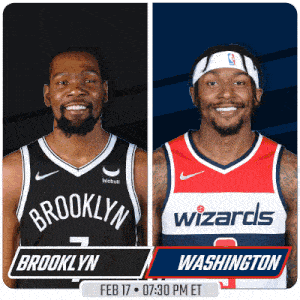 the brooklyn nets and the washington wizards are playing each other