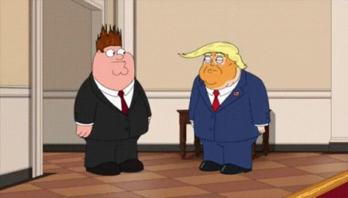 Trump Family Guy GIF - Trump Family Guy Peter Griffin GIFs