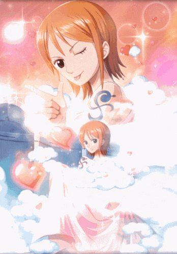 a cartoon of a girl with the letter s on her shoulder