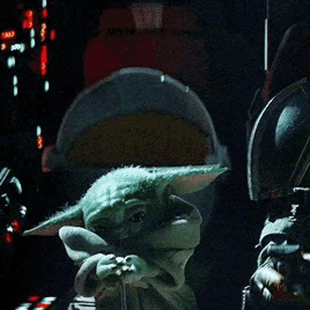 Baby Yoda The Mandalorian GIF - Baby Yoda The Mandalorian GIFs