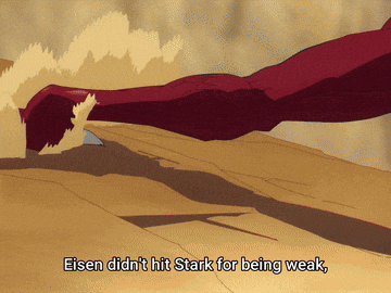 eisen didn t hit stark for being weak