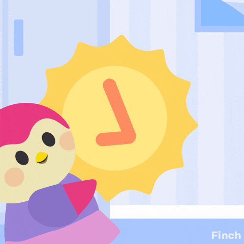 a penguin is holding a check mark in front of a sun with the words " i got it " above it