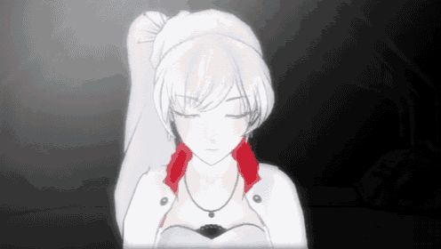 A Moment Of Anticipation GIF - Weiss Schness Rwby GIFs