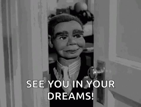 Puppet Door GIF - Puppet Door See You In Your Dreams GIFs