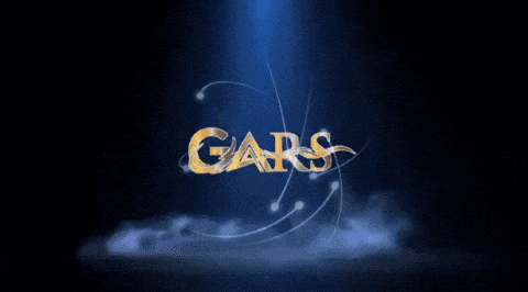 smoke coming out of a spotlight with the word gems visible