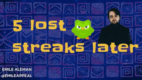 a poster that says 5 lost streaks later with an owl