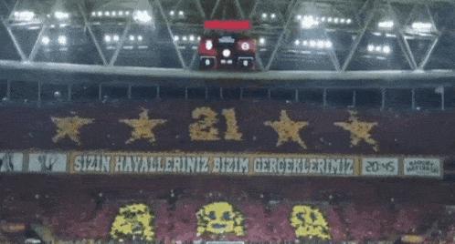 Galatasaray Koreografi GIF - Galatasaray Koreografi Jesuislyamerve GIFs