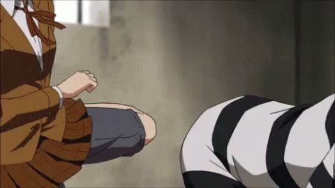 Pain In The Ass GIF - Pain In The Ass Anime Fight GIFs
