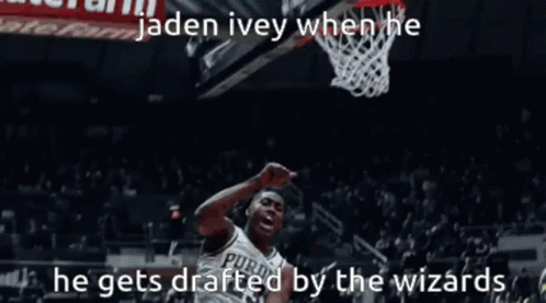 Jaden Ivey Future Wizard GIF - Jaden Ivey Future Wizard Purdue Basketball GIFs