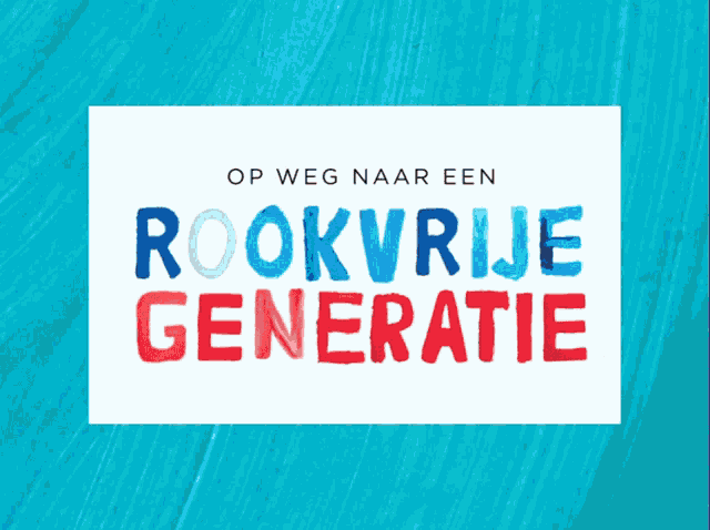 Rookvrij Rookvrijegeneratie GIF