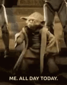 Yoda Dance GIF - Yoda Dance Feeling It GIFs