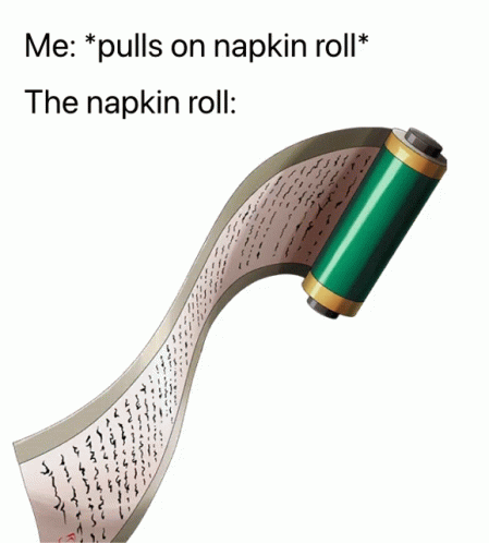 Napkin Roll GIF - Napkin Roll GIFs