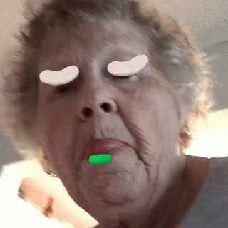 Grandma Cry GIF - Grandma Cry Camera Filter GIFs