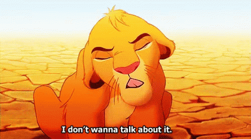 Disney I Dont Want To T Alk About It GIF - Disney I Dont Want To T Alk About It Dont Wanna Hearit GIFs