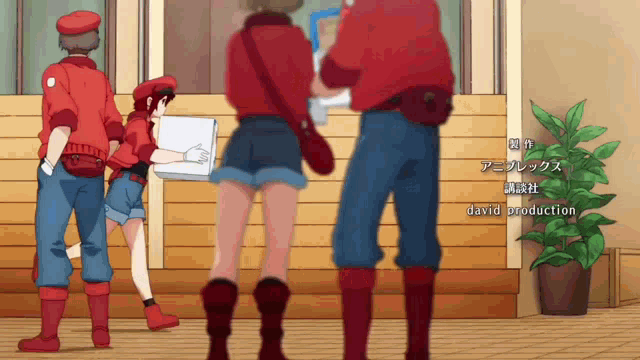 Cells At Work 赤血球 GIF - Cells At Work 赤血球 Ae3803 GIFs