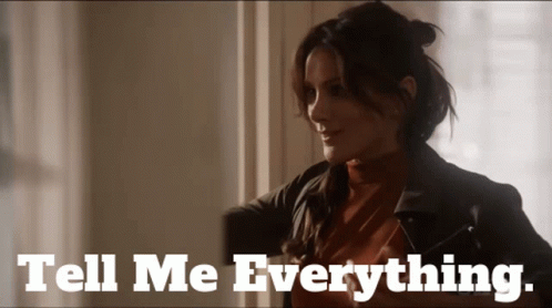 Station19 Carina Deluca GIF - Station19 Carina Deluca Tell Me Everything GIFs