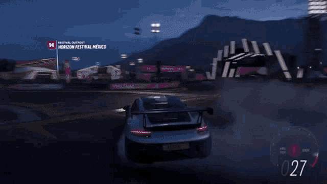 Forza Horizon5 Porsche GIF - Forza Horizon5 Porsche Burnout GIFs