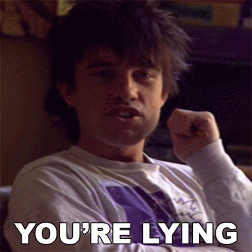 Youre Lying The Real World GIF - Youre Lying The Real World Home Away From Home GIFs