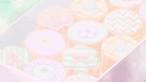 Kawaii Soft Hug GIF - Kawaii Soft Hug Pink Anime GIFs