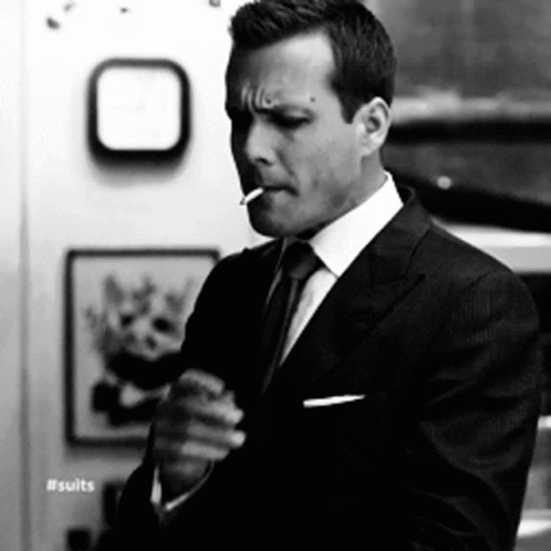 Suits Harvey Specter GIF - Suits Harvey Specter Smoke GIFs