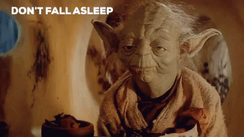 Yoda Dont Fall Asleep GIF - Yoda Dont Fall Asleep Star Wars GIFs