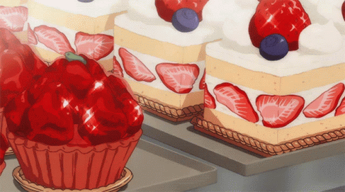 Desserts Bakery GIF - Desserts Bakery Anime Food GIFs