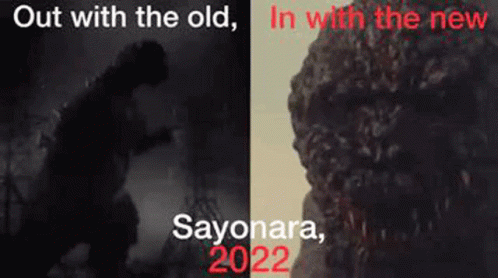 Out With The Old In With The New GIF - Out With The Old In With The New Godzilla GIFs