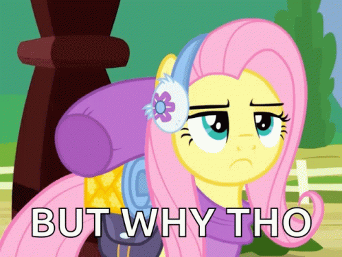 Mlp My Little Pony GIF - Mlp My Little Pony But Why Tho GIFs