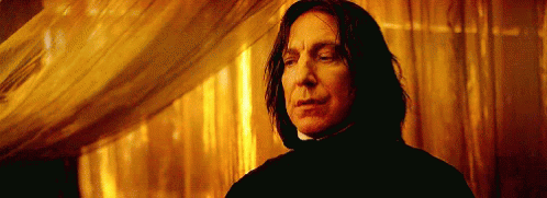 Unamused GIF - Unamused Severus Snape Alan Rickman GIFs
