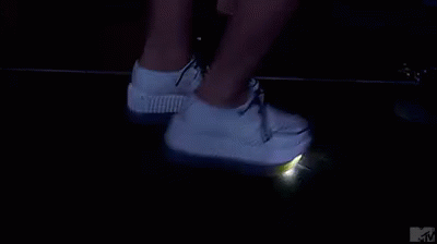 Me Lighting Up The Dance Floor GIF - Shoes Lights Tap GIFs