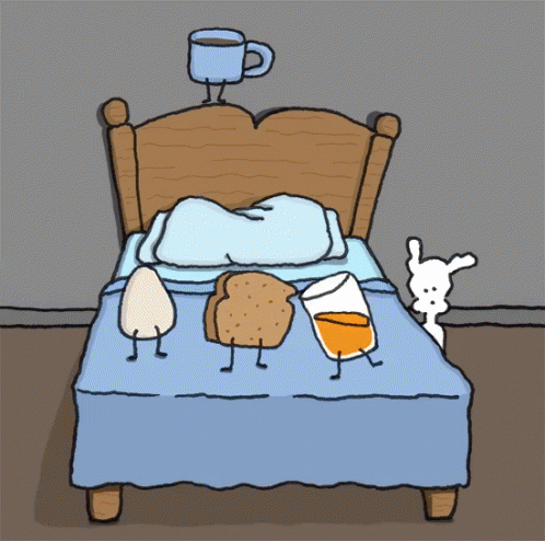 Breakfast Chippy GIF - Breakfast Chippy Bereakfast In Bed GIFs
