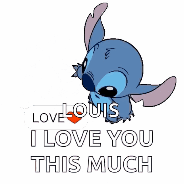 a sticker that says ' i love you this much '
