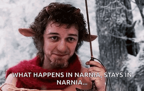 Narnia Mrtumnus GIF - Narnia Mrtumnus Jamesmcavoy GIFs