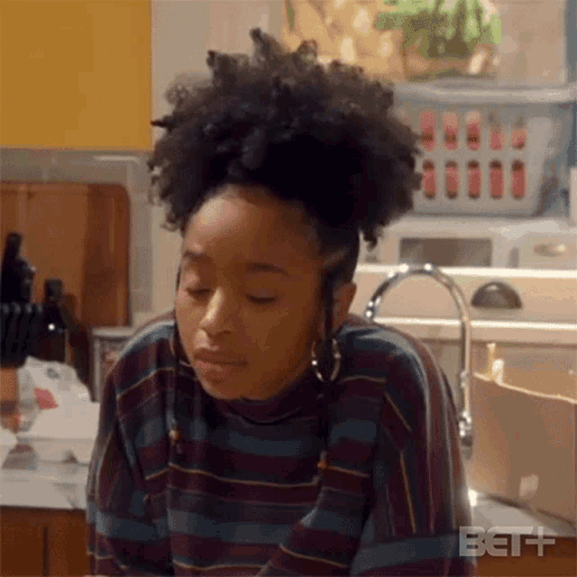 Feeling Down Janelle Carson GIF - Feeling Down Janelle Carson The Ms Pat Show GIFs