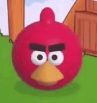 Angry Bird Staring GIF - Angry Bird Staring GIFs