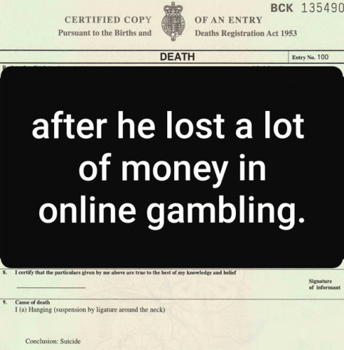 Gambling Suicide GIF - Gambling Suicide GIFs