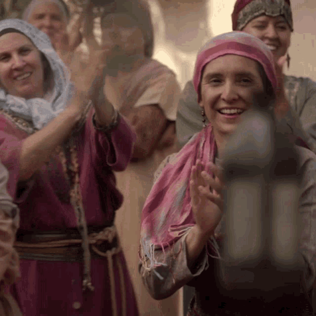 The Chosen Mary Mother GIF - The Chosen Mary Mother Clap GIFs