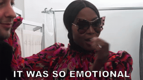 It Was So Emotional Naomi Campbell GIF - It Was So Emotional Naomi Campbell Being Naomi GIFs