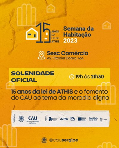 a poster for semana da habitacao in 2023