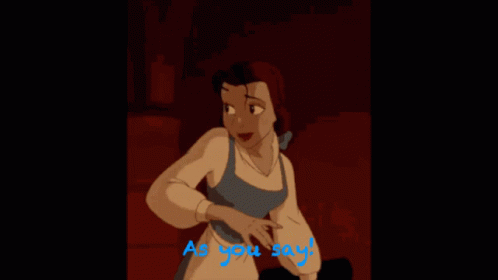 As You Say Belle GIF - As You Say Belle Disney GIFs
