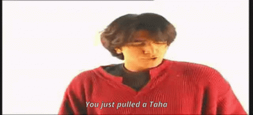 You Just Pulled A Taha Ali Hamza GIF - You Just Pulled A Taha Ali Hamza Singing GIFs