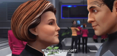Why Didnt You Call Captain Kathryn Janeway GIF - Why Didnt You Call Captain Kathryn Janeway Captain Chakotay GIFs