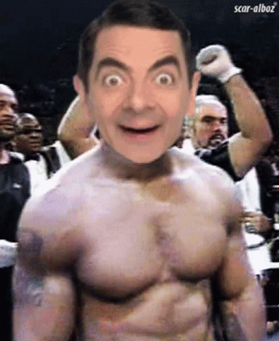 Mr Bean Mike Tyson GIF - Mr Bean Mike Tyson Boxing GIFs