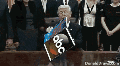 donald draws.com shows a picture of a man signing a bill