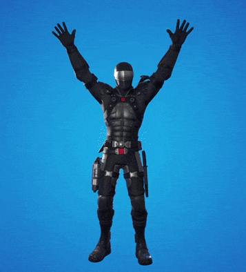 a video game character with his arms outstretched