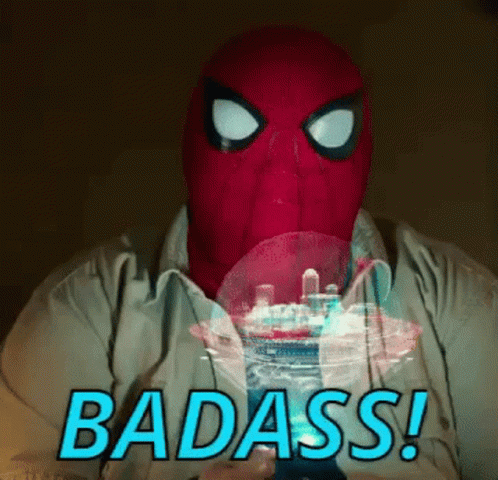 Badass Spiderman GIF - Badass Spiderman Ned Leeds GIFs